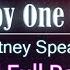 Britney Spears Hit Me Baby One More Time Unplugged Karaoke Instrumental Acoustic