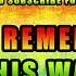 Lady Gaga Always Remember Us This Way Reggae Remix