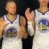 Stephen Curry Jordan Poole Are In Sync Shorts