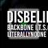 Disbelief Sans Backbone ITSO MEGALOVANIA