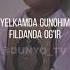 BORINGGA MING SHUKUR QIYOMATLI DOST