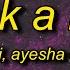 ODETARI Ayesha Erotica BREAK A NECK Lyrics