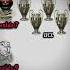 Ronaldo Vs Ronaldo In The Trophies Shorts Ronaldo Cr7 R9 Trophy Goat Comperison