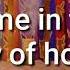 TAKE ME IN TO THE HOLY OF HOLIES