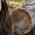 ALONE I M BUILDING FURNITURE IN THE TAIGA I M LIVING FOR 4 DAYS IN A BIG GROTTO I M COOKING ONIGIRI