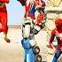 ZOMBIES BITING SPIDERMAN IRON SPIDERMAN TRY TO SAVE HIM MARVEL TOYS Gta Spiderman Ragdolls