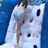 Intex Giant Inflatable Water Slide For The Pool Summer Pool Party Finds For The Pool Pool Party