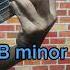 B Minor Chord Bm Chord Bmin Chord Guitar Chord