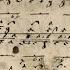 Dietrich Buxtehude Singet Dem Herrn Ein Neues Lied BuxWV 98 Manuscript Score