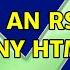 Create An RSS Feed From Any HTML Page 3 Solutions