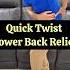 Quick Twist Lower Back Relief Drmandell Health Back