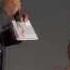 Amira Willighagen Receiving Her 1st Album CD From Gordon 22 March 2014
