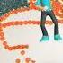 Recreate This Fun DIY Cereal Art Blippi Shorts Diy Art Cereals
