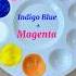 Color Mixing Recipes Just From Yellow Magenta Indigo Blue Shorts Art Painting Colors