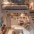 A Warm Cozy Loft Apartment The Perfect Blend Of Comfort Elegance And Serenity