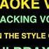 Un Break My Heart No Backing Vocals In The Style Of Toni Braxton Karaoke Video