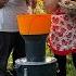 Traditional Albanian Corn Pie Grinding Our Own Corn Into Fresh Flour