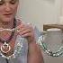 Simon Sebbag Sterling Silver Two Strand Gemstone Necklace On QVC