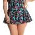 T H E Plus Size Mai Kai Mastectomy V Neck Princess Swimdress SwimOutlet Com