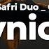TwoColors Feat Safri Duo Chris De Sarandy Cynical Letra Lyrics Official Music Video