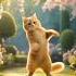 A Little Cute Cat Dance Cutecat Aianimation Viralshorts Funny