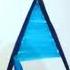 Blue Triangle Drawing Shorts Satisfying Viral Subscribe