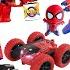 Spider Man Pop Toy Series Unbox Marvel Hero Toy Set Spider Man Action Doll Marvel Pop Toy Gun