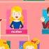 Family Family Members Tree Kids Vocabulary Learn English Educational Video For Kids