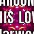 Maroon 5 This Love DJ Paul Harwood Remix