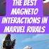 Magneto Interactions In Marvel Rivals Iron Man Winter Soldier Luna Snow Iron Fist
