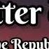 Better Days One Republic Lyrics