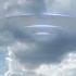 Mother Ship UFO Inside Clouds