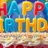 Happy Birthday Song With Floating Text Creative Happy Birthday Visual Effects