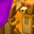 Медведь Фенек и Золотой Мишка Супер Беар 74 Баг и миссии Super Bear Adventure на пурумчата