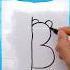 Let S Draw A Cute Panda Out Of Letters ABC Learning Craft Art Kids
