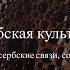 Лекция Е В Шатько О сербской литературе от средних веков до современности на II Школе славистики