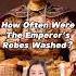 How Often Were The Emperor S Robes Washed China Chinesehistory Emperor Traditionalwear Qing