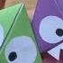 Easy Paper Monster Owl Corner Bookmarks