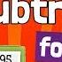 Double Digit Subtraction For Kids