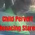 Child Pervert Menacing Stares At Young Girl Maintenence City Worker For Diamond Bar Ca