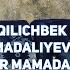 QILICHBEK MADALIYEV SARDOR MAMADALIYEV BILAN NEGA KELISHMAY QOLDI