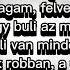Balogh Roberto A Világ Tetején DALSZÖVEG LYRICS