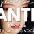 Mantra JENNIE KARAOKE WITH BACKING VOCALS