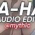 Ha Ha Forgottenage Edit Audio