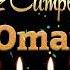 Feliz Cumpleaños Omar Pastel De Cumpleaños Con Música Para Omar