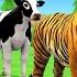 Paint Animals Duck Tiger Cow Lion Buffalo Gorilla Elephant Dinosaur Fountain Crossing Animal Game Ne