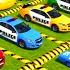 All Color Of Mini To Big DACIA CHEVROLET POLICE CARS AMBULANCE TRANSPORTING WITH TRUCKS FS22