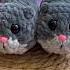 Вязаная игрушка грустный хомяк из мема Crochet Amigurumi грустныймем грустныйхомяк хомяк