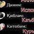Жума айоми муборак булсин