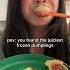 DUMPLINGS E NGECROT Mukbang Food Eating Foodie Eatingshow Shorts